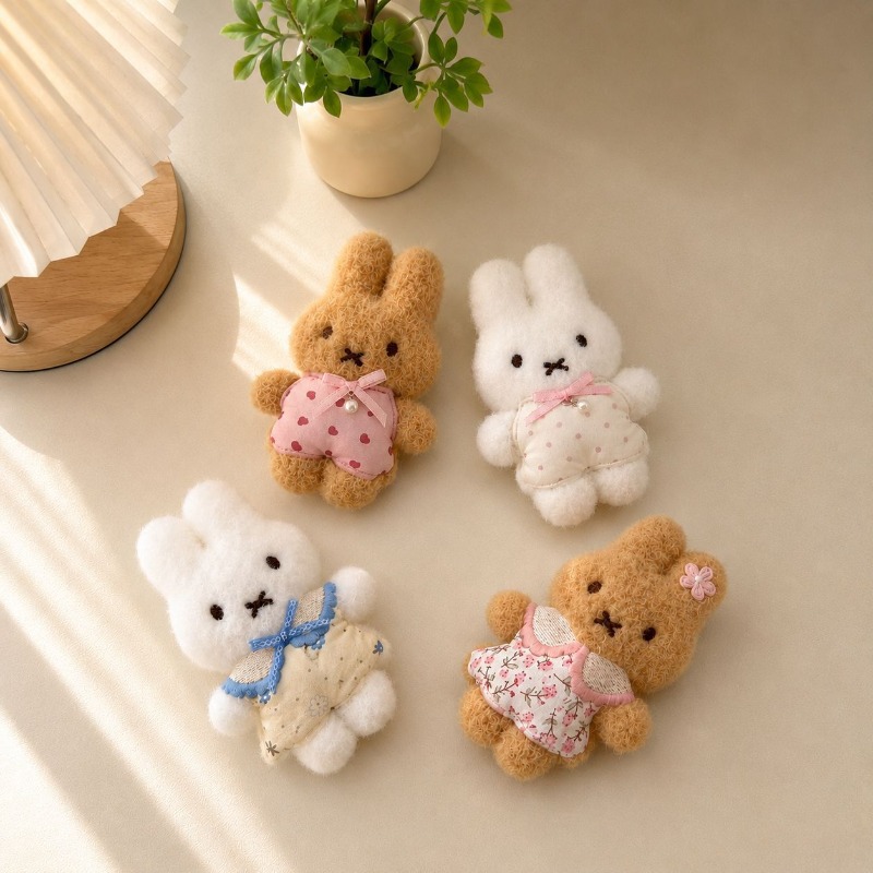 New Miffy rabbit Doll Keychain - Staedtler Pencil Lumocolor ulasan dan harga