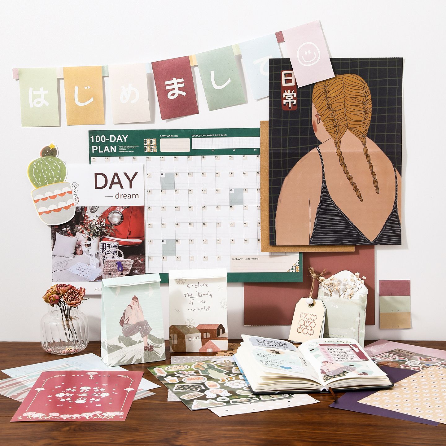 Chaoyu Korean-Style Ins-Style  - Graph Paper Pad ulasan dan harga