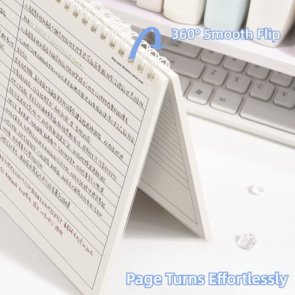 Simple Thicken Paper Coil Note - Graph Paper Pad ulasan dan harga