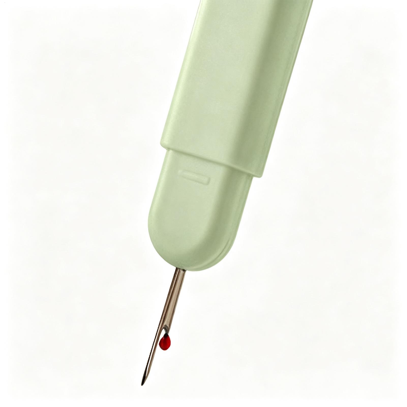 Needle Threader 2-In-1 Double  - Scissors Stainless Craft ulasan dan harga