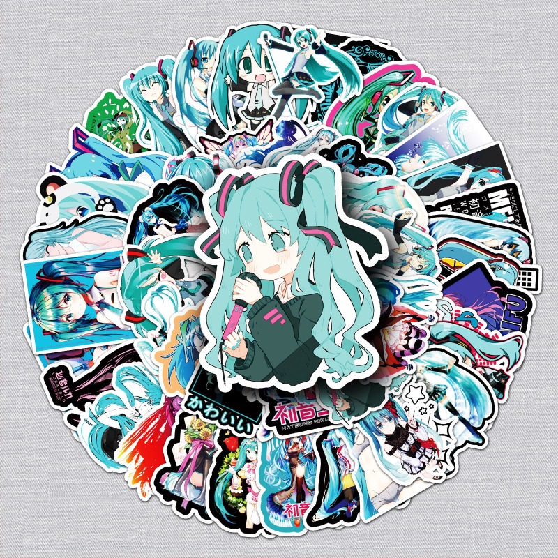Hatsune Miku Graffiti Stickers - Memo Pad Sticky ulasan dan harga