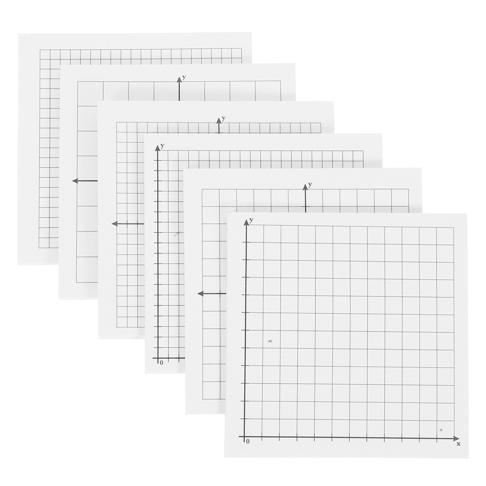 6Pcs Grid Sticky Message Pads  - Graph Paper Pad ulasan dan harga