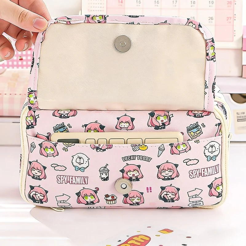Kawaii Spy×Family Large Capaci - Pencil Case Large ulasan dan harga