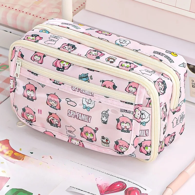 Kawaii Spy×Family Large Capaci - Pencil Case Large ulasan dan harga