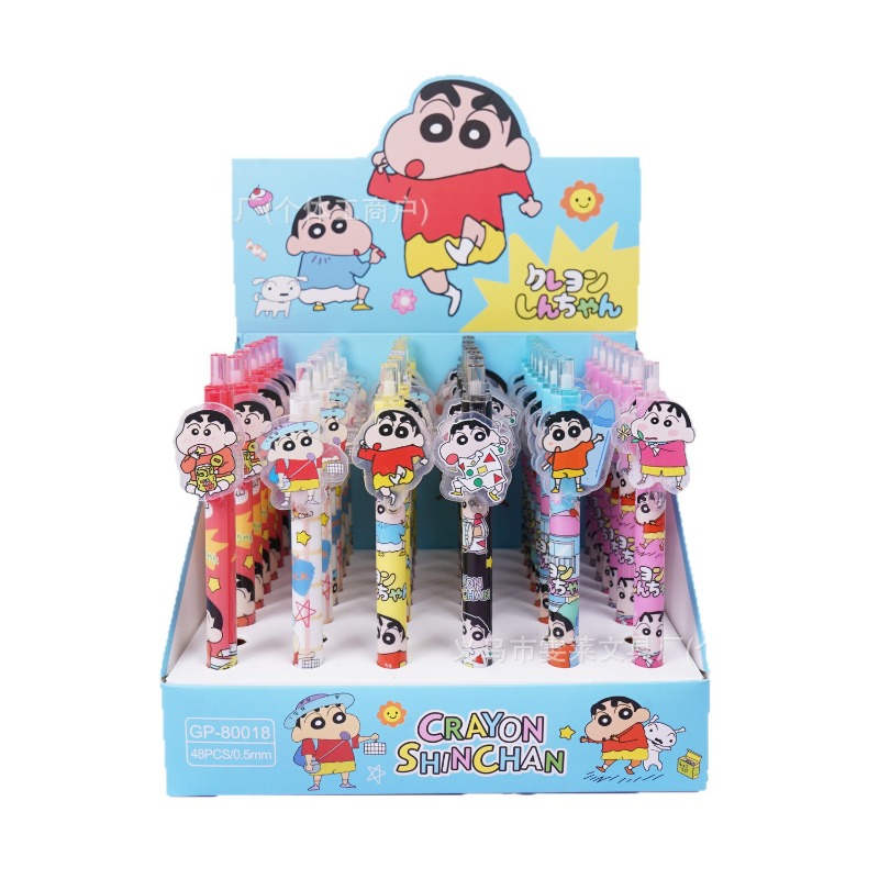 48pcs/box Crayon Shinchan Poin - Is Stationery Office Supply ulasan dan harga