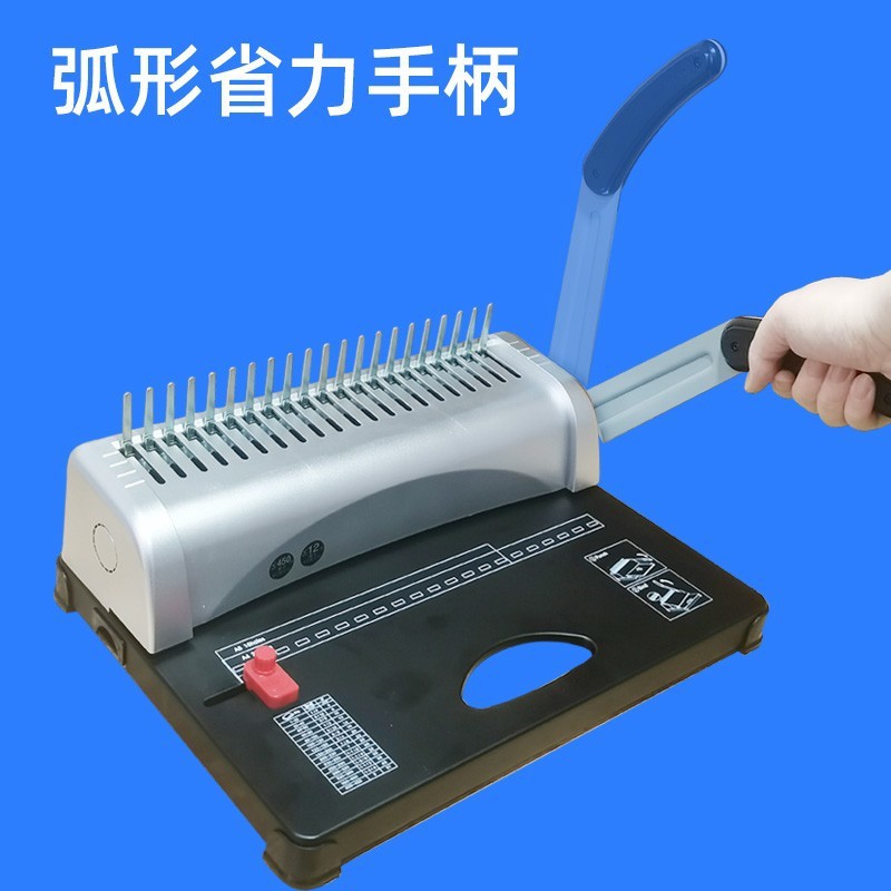 Manual Comb Binding Machine 21 - Binding Comb Plastic ulasan dan harga