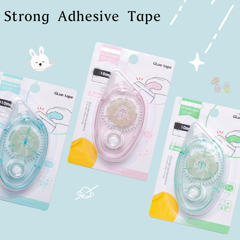 10m*8mm Strong Double Sided Ad - Glue Stick Pack ulasan dan harga