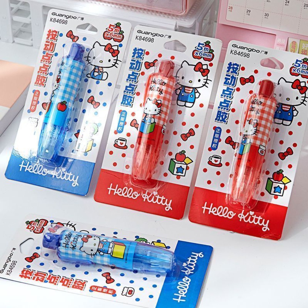 Sanrio Hello Kitty Push Type D - Glue Stick Pack ulasan dan harga