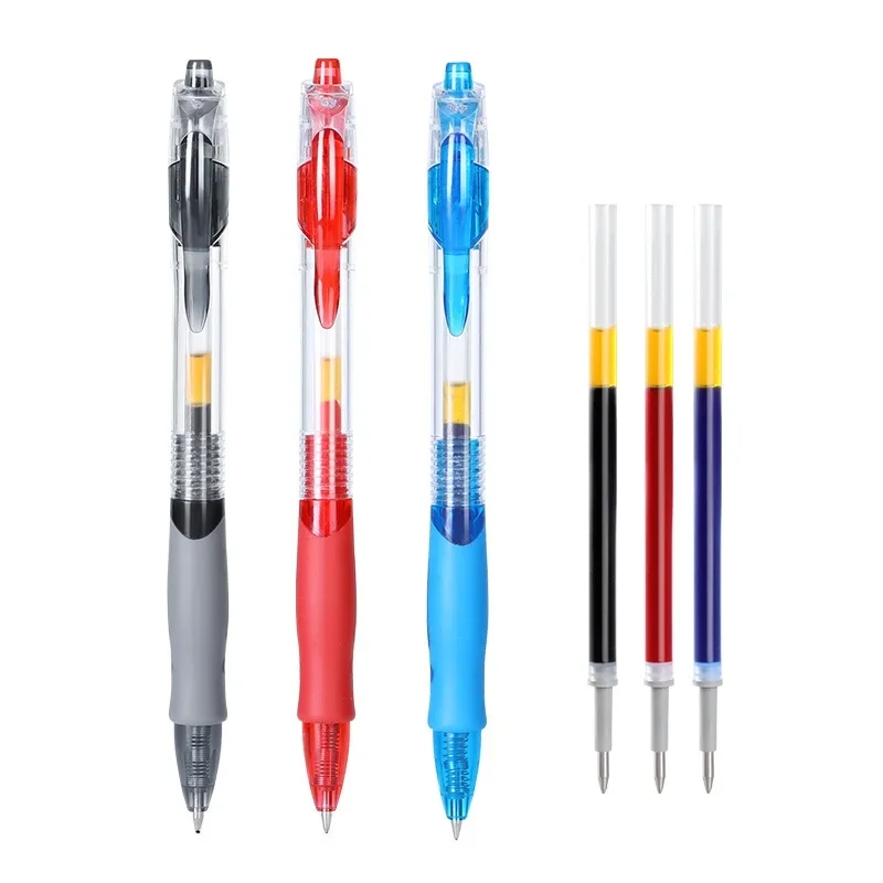 13/30pcs Retractable Gel Pens  - Is Stationery Office Supply ulasan dan harga