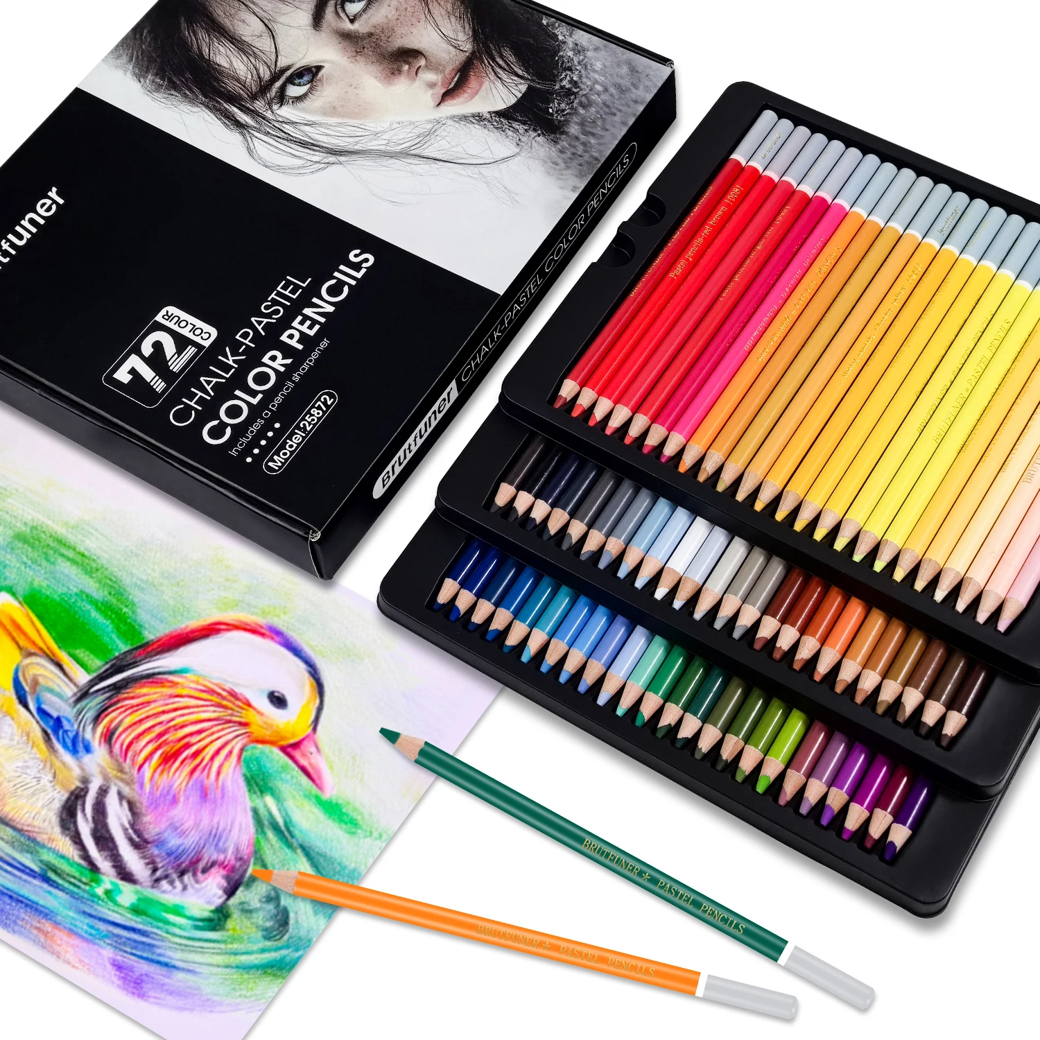 Pro Chalk-Pastel Color Pencils - Highlighter Set Pastel ulasan dan harga