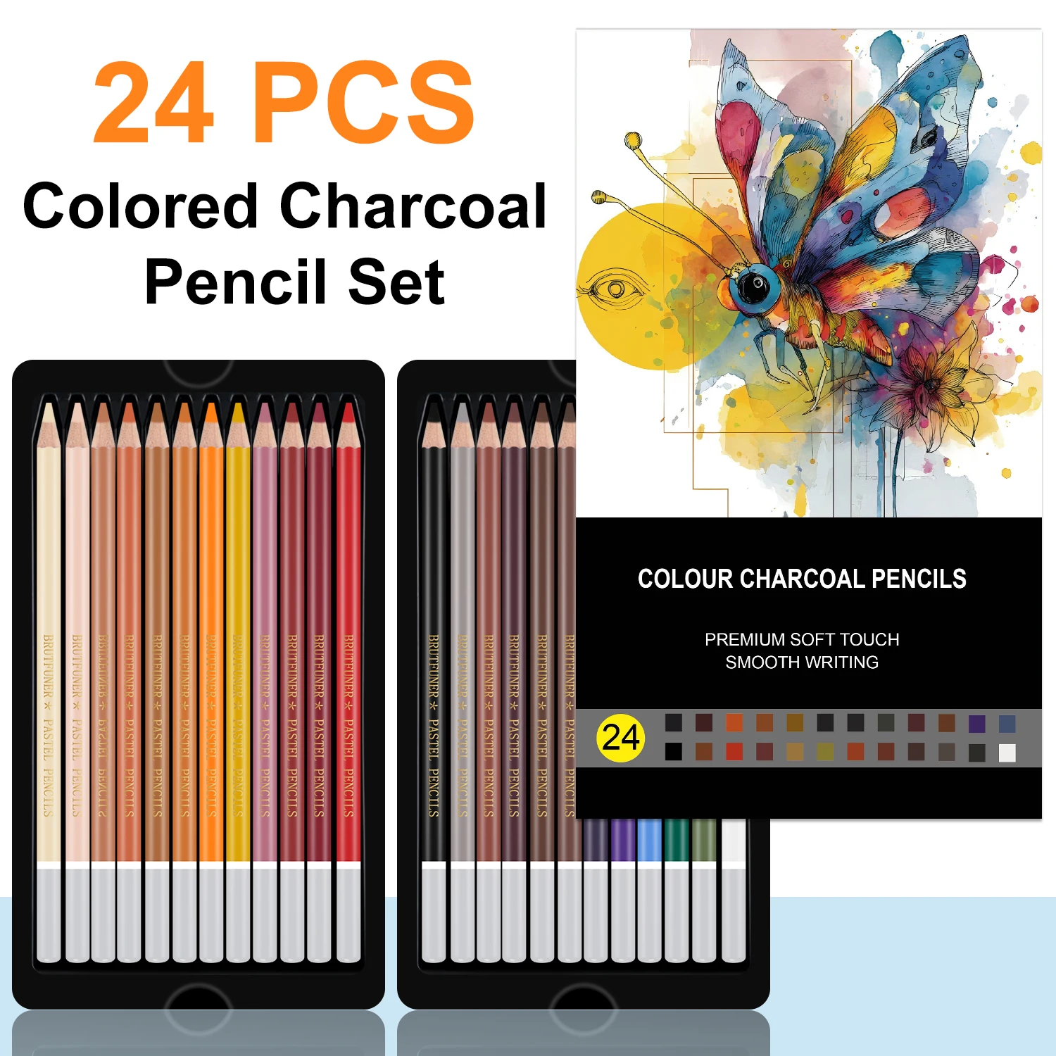 Pro Chalk-Pastel Color Pencils - Highlighter Set Pastel ulasan dan harga