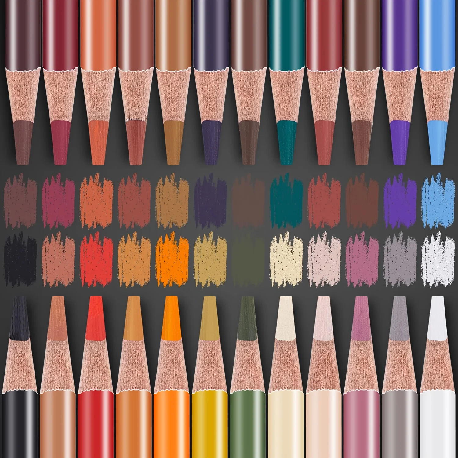 Pro Chalk-Pastel Color Pencils - Highlighter Set Pastel ulasan dan harga