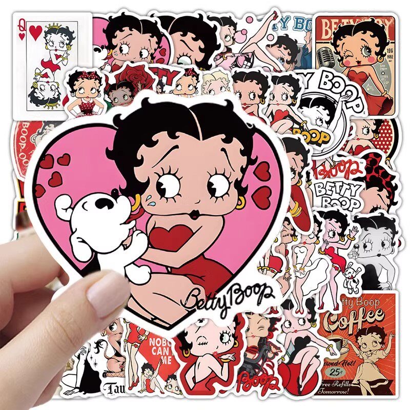 New 50PCS Betty Boop Sticker A - Memo Pad Sticky ulasan dan harga