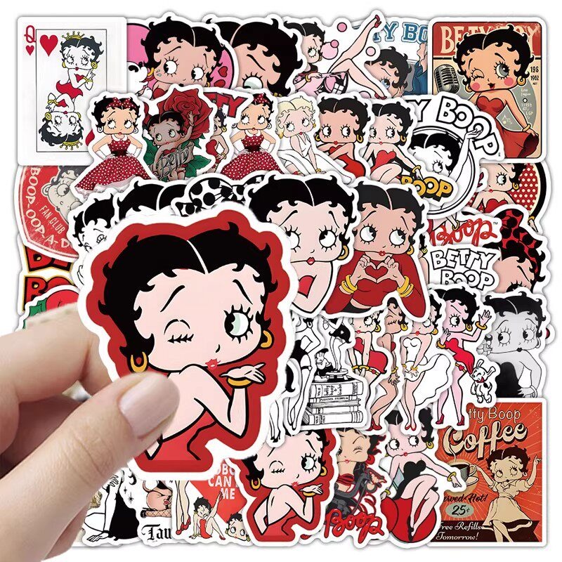 New 50PCS Betty Boop Sticker A - Memo Pad Sticky ulasan dan harga