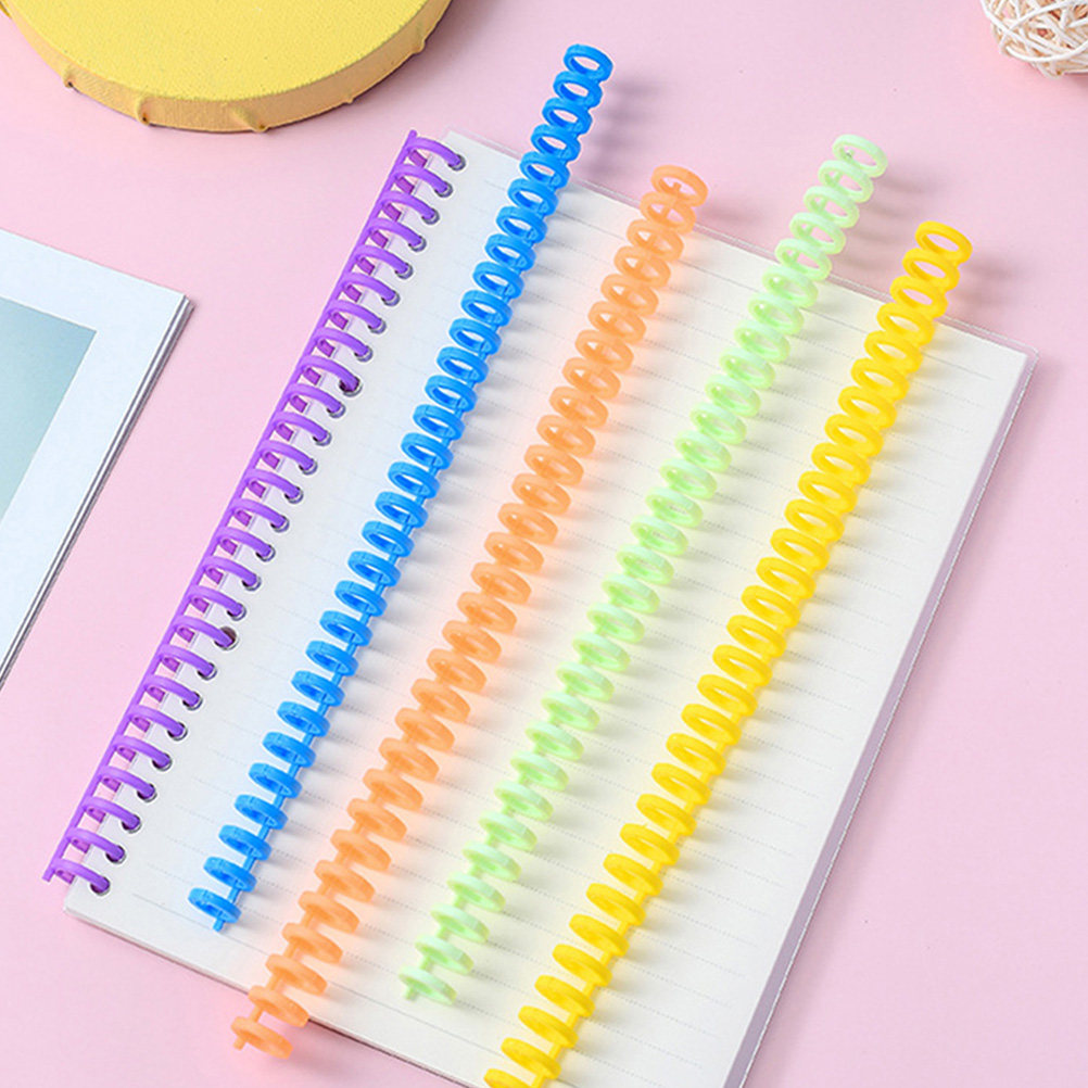 10Pcs Plastic Book Binding Spi - Binding Comb Plastic ulasan dan harga