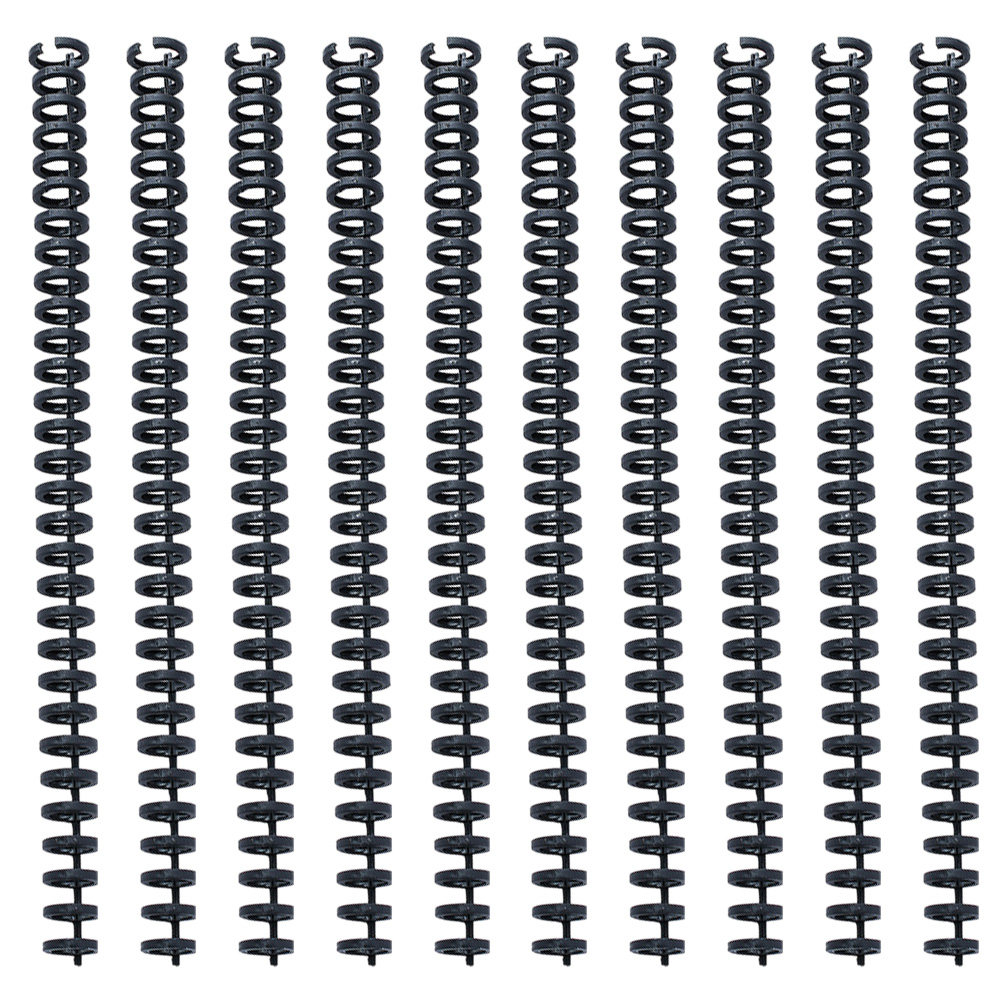 10Pcs Plastic Book Binding Spi - Binding Comb Plastic ulasan dan harga