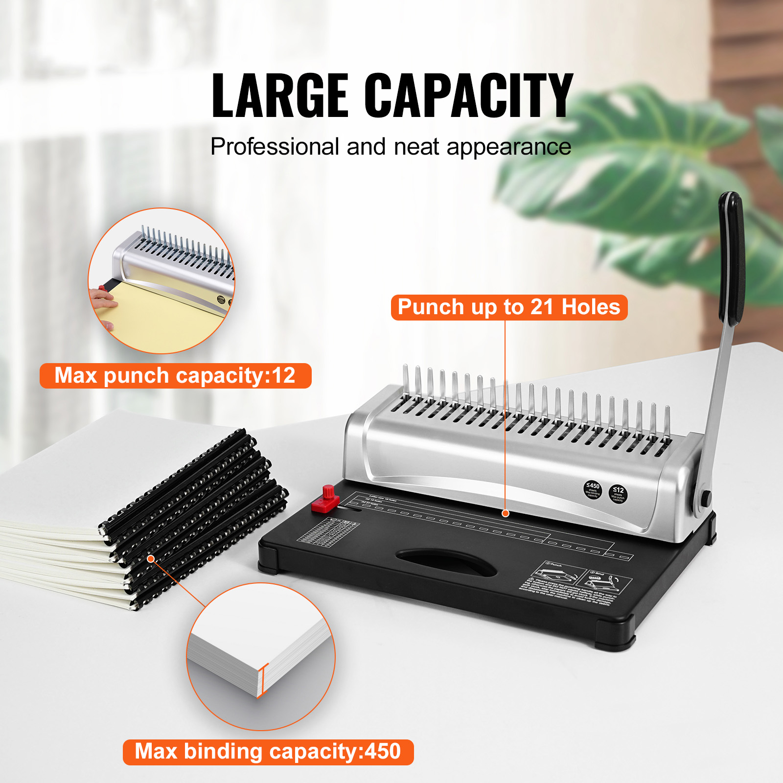 VEVOR Binding Machine Comb Bin - Binding Comb Plastic ulasan dan harga