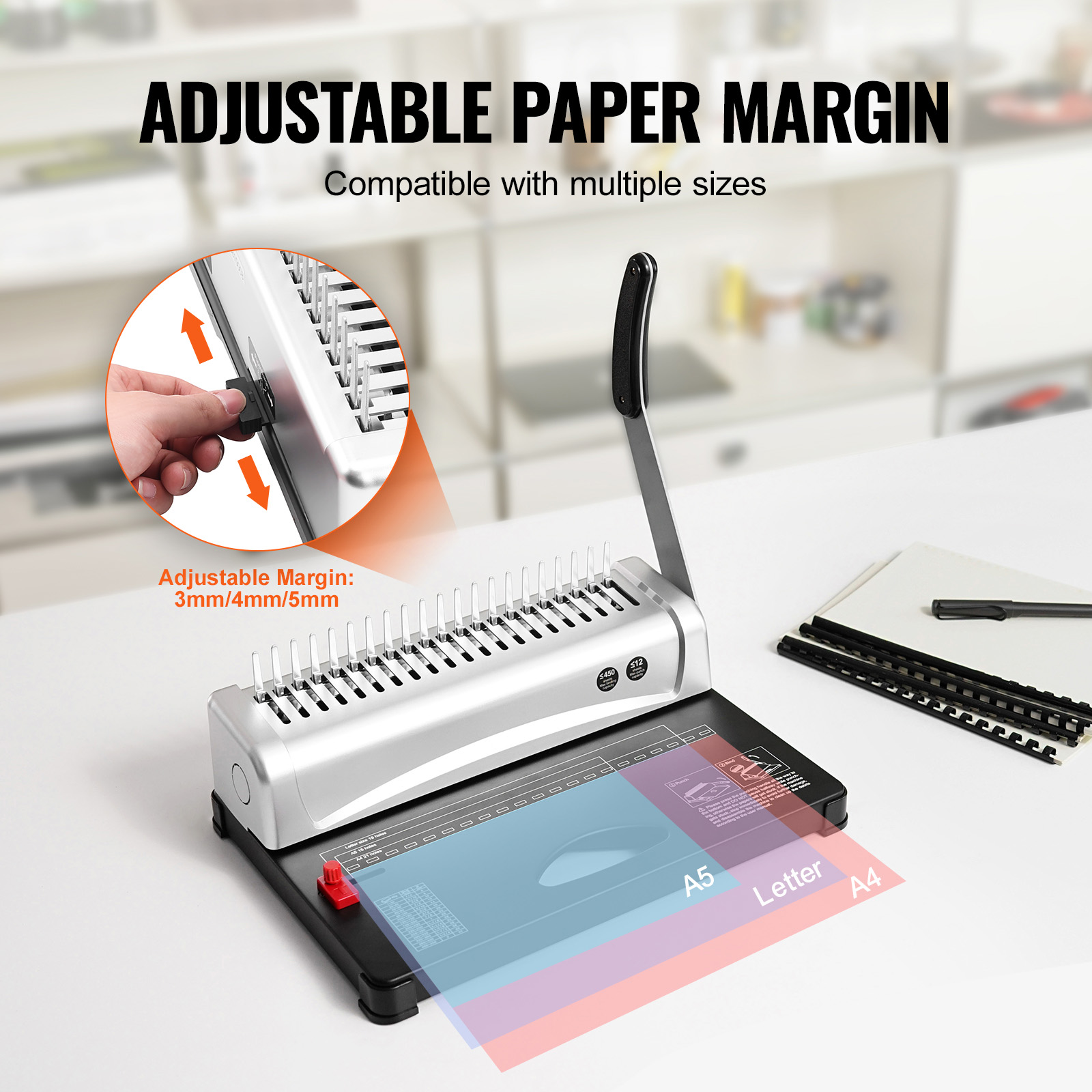 VEVOR Binding Machine Comb Bin - Binding Comb Plastic ulasan dan harga