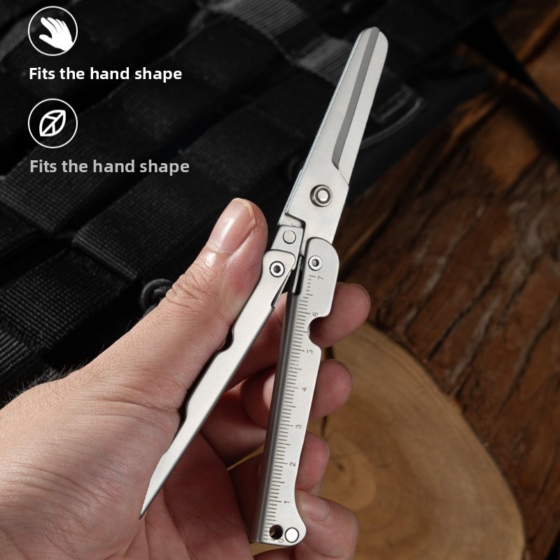 Foldable Mini Scissors Stainle - Scissors Stainless Craft ulasan dan harga