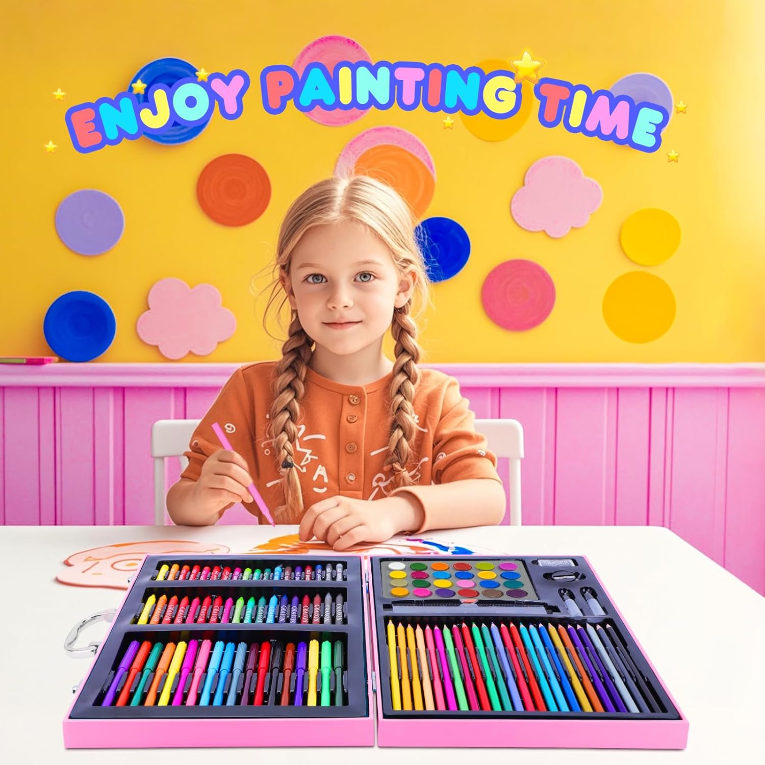 110PCS Arts & Crafts Supplies  - Highlighter Set Pastel ulasan dan harga