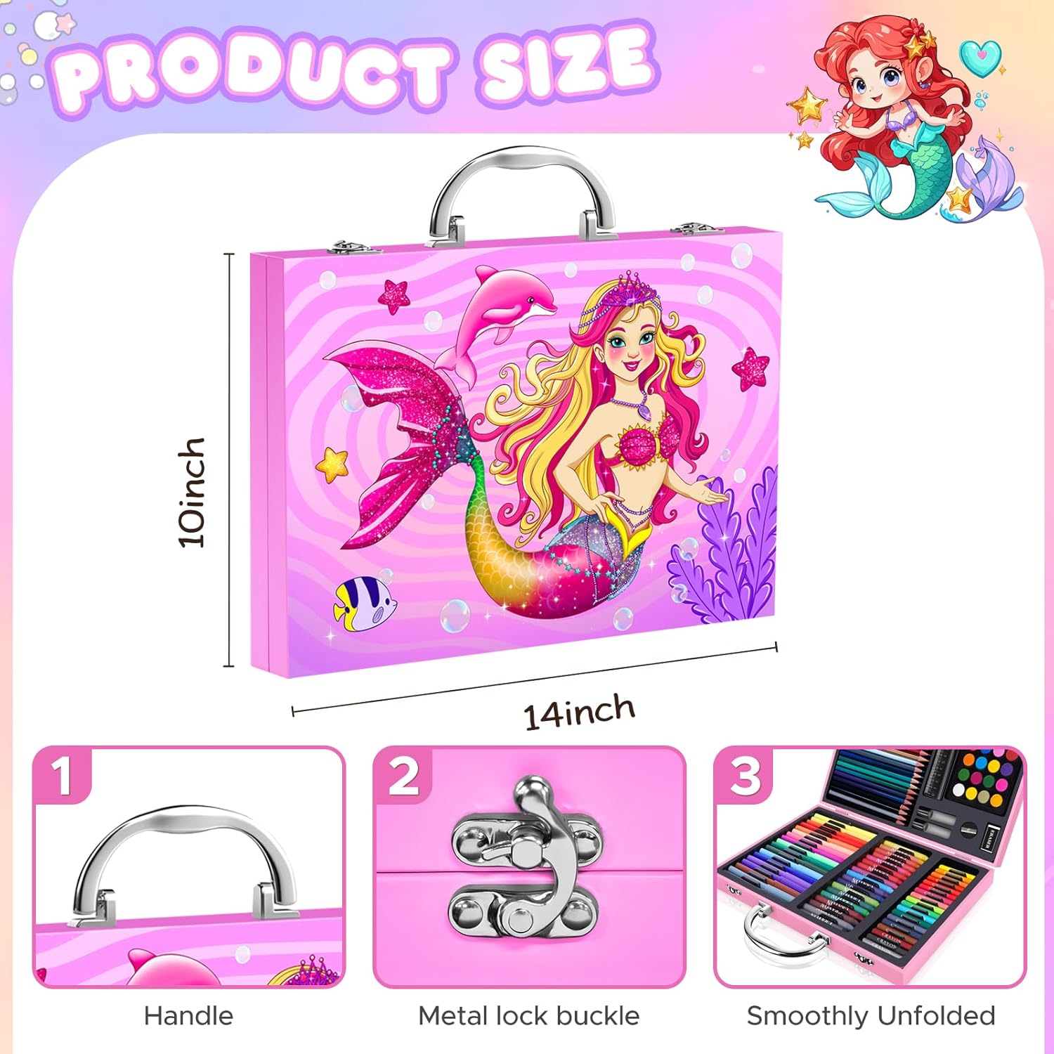 110PCS Arts & Crafts Supplies  - Highlighter Set Pastel ulasan dan harga