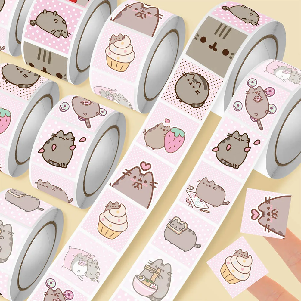 Hou 500pcs Pusheen Cartoon Cat - Memo Pad Sticky ulasan dan harga