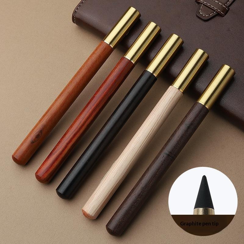 Wooden HB No Ink Pencil Drawin - Is Stationery Office Supply ulasan dan harga