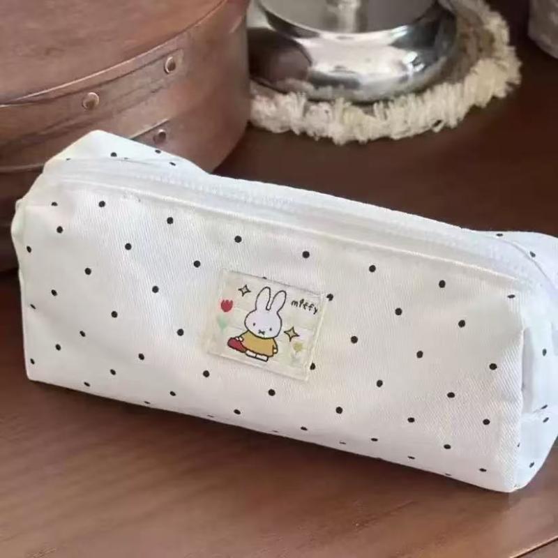 Cartoon Anime Miffy Polka Dot  - Pencil Case Large ulasan dan harga