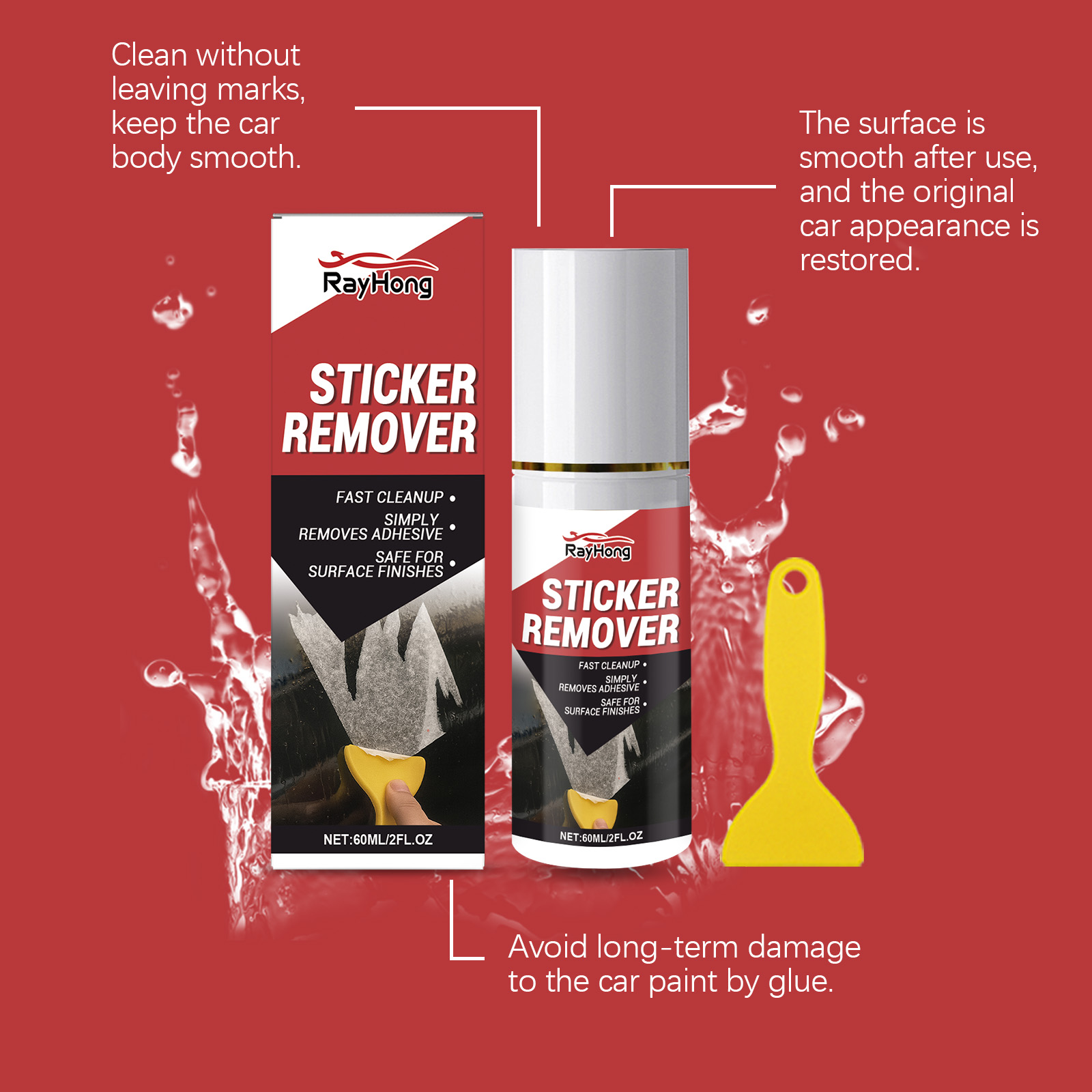 Car Surface Residue Removal Ki - Glue Stick Pack ulasan dan harga