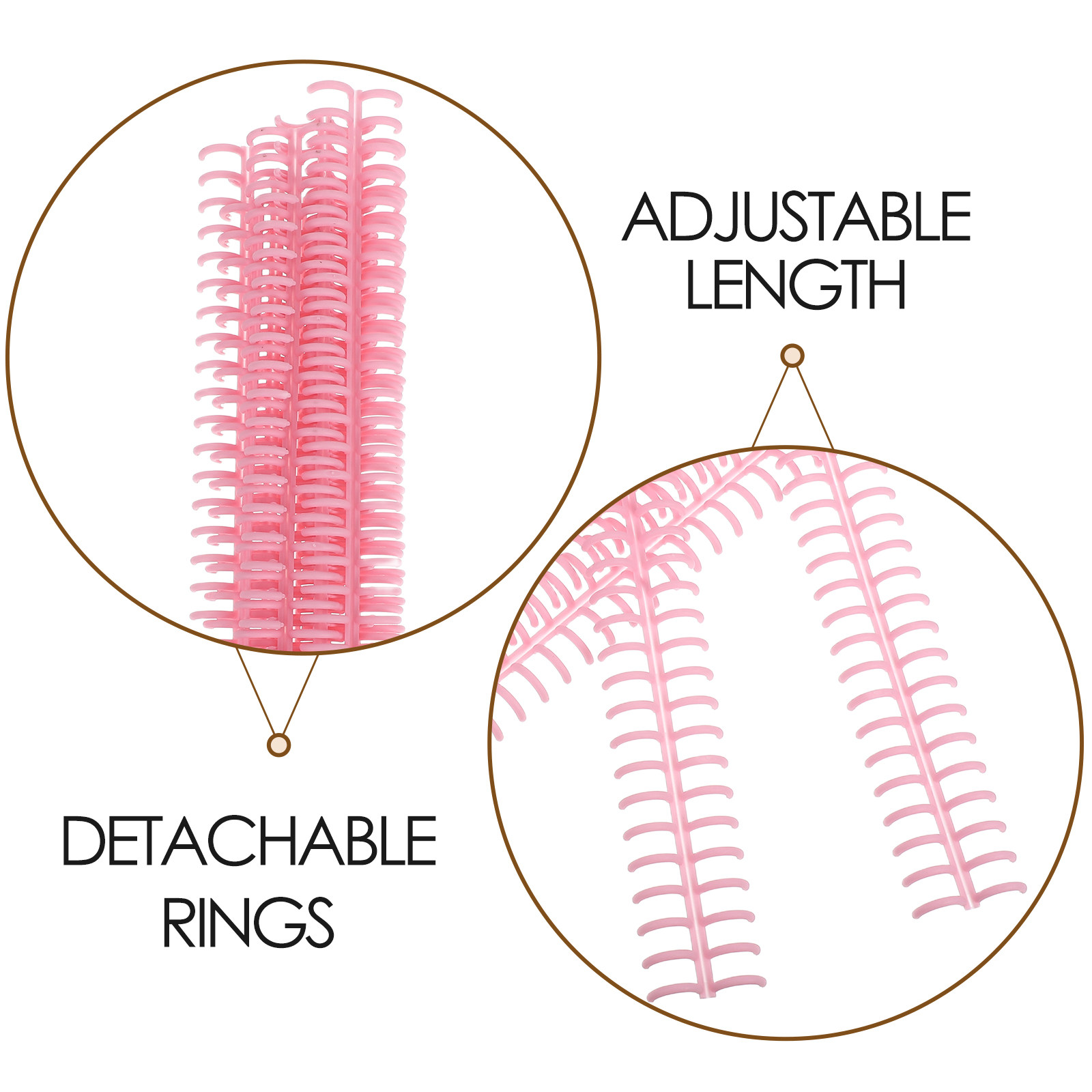 10Pcs 30-Hole Spiral-Free Plas - Binding Comb Plastic ulasan dan harga