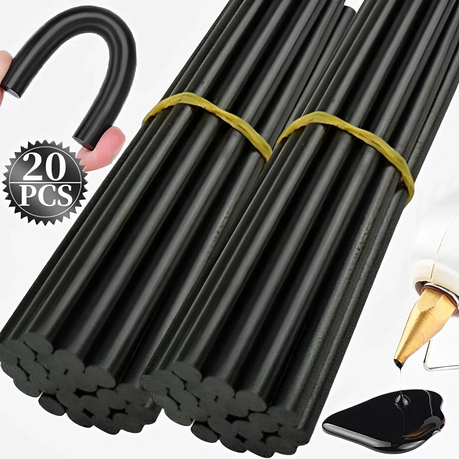 Hot Melt Glue Stick Black High - Glue Stick Pack ulasan dan harga