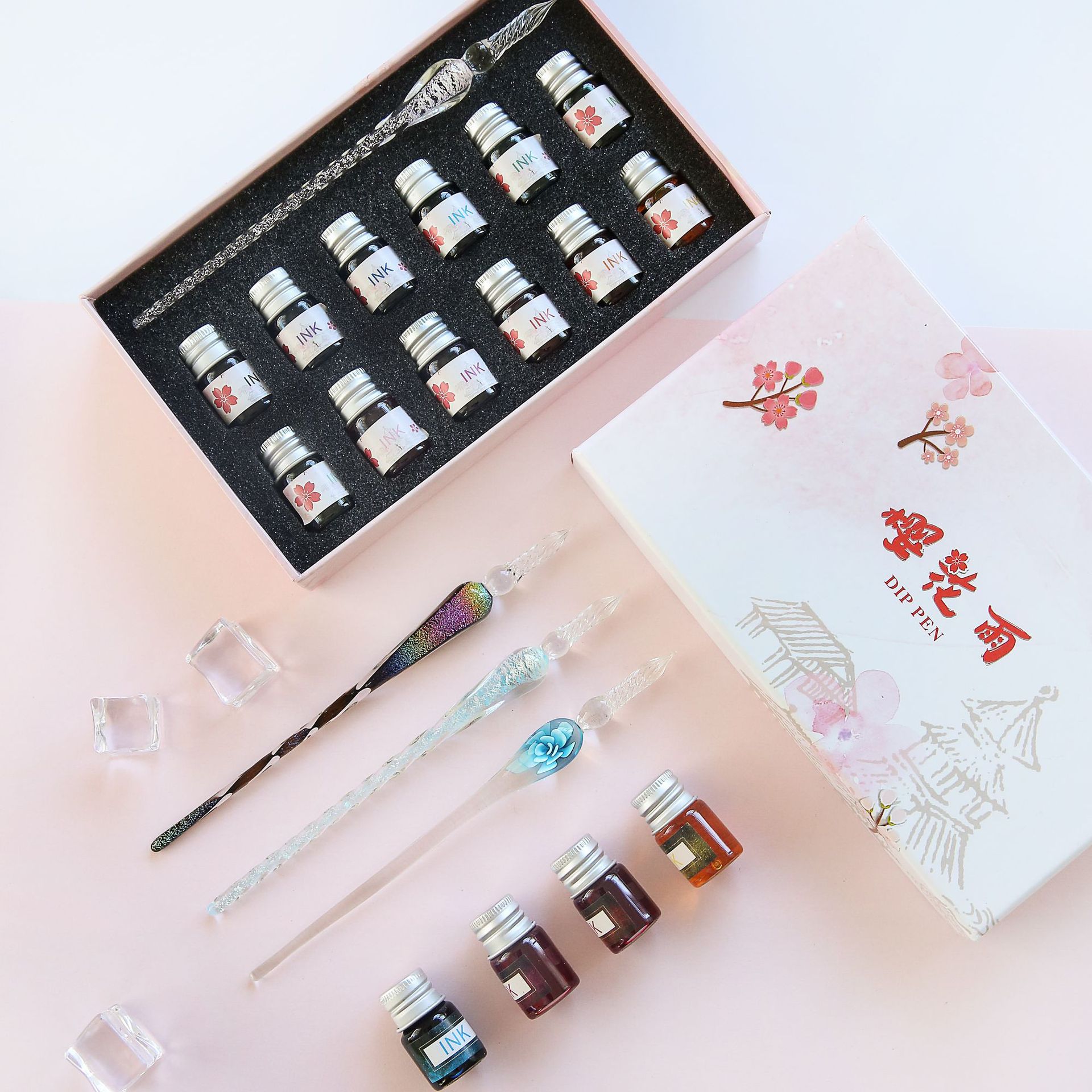 12 Bottle Starry Sky Color Gol - Fountain Pen Ink ulasan dan harga