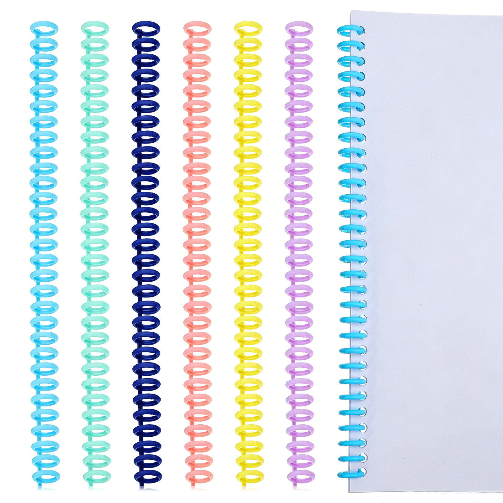 12Pcs Stylish Color Plastic Bi - Binding Comb Plastic ulasan dan harga