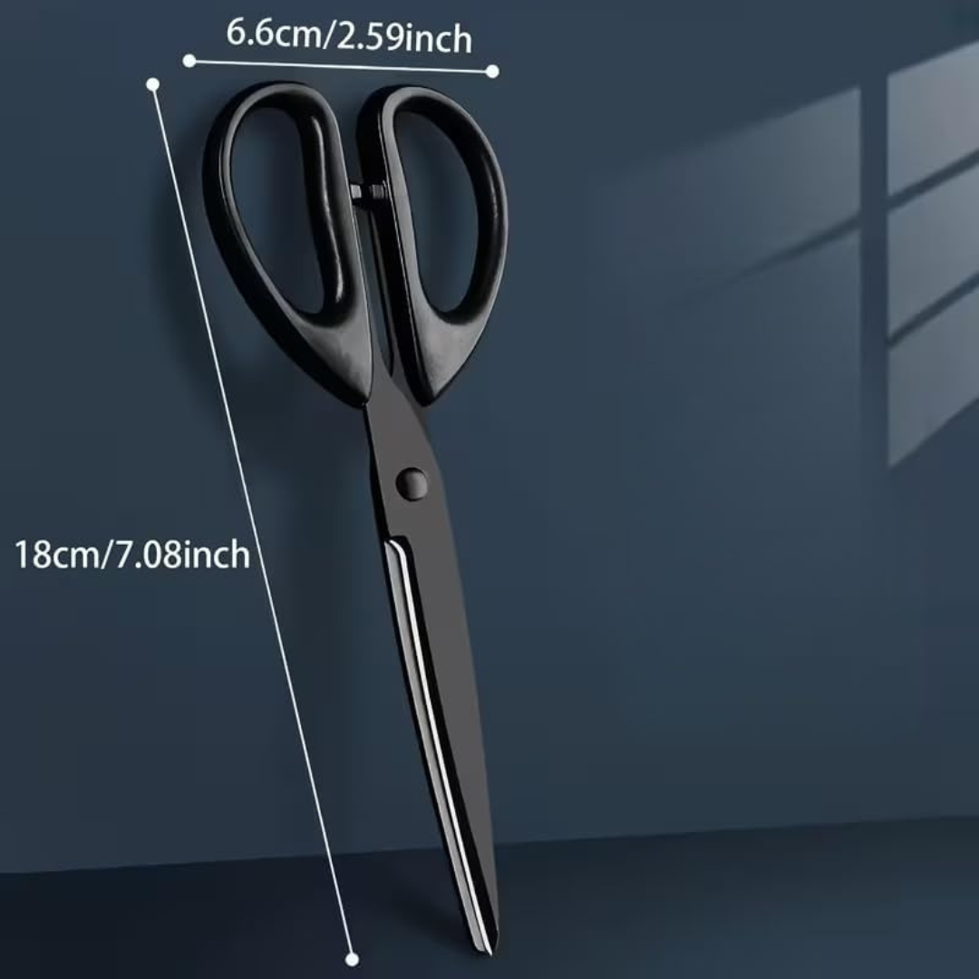 1PC Heavy Duty Black Scissors, - Scissors Stainless Craft ulasan dan harga
