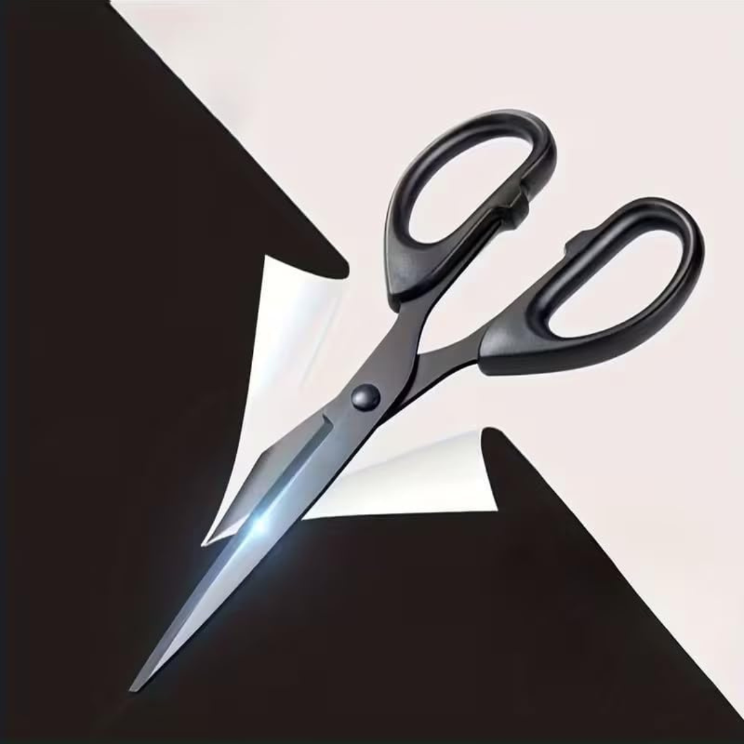 1PC Heavy Duty Black Scissors, - Scissors Stainless Craft ulasan dan harga