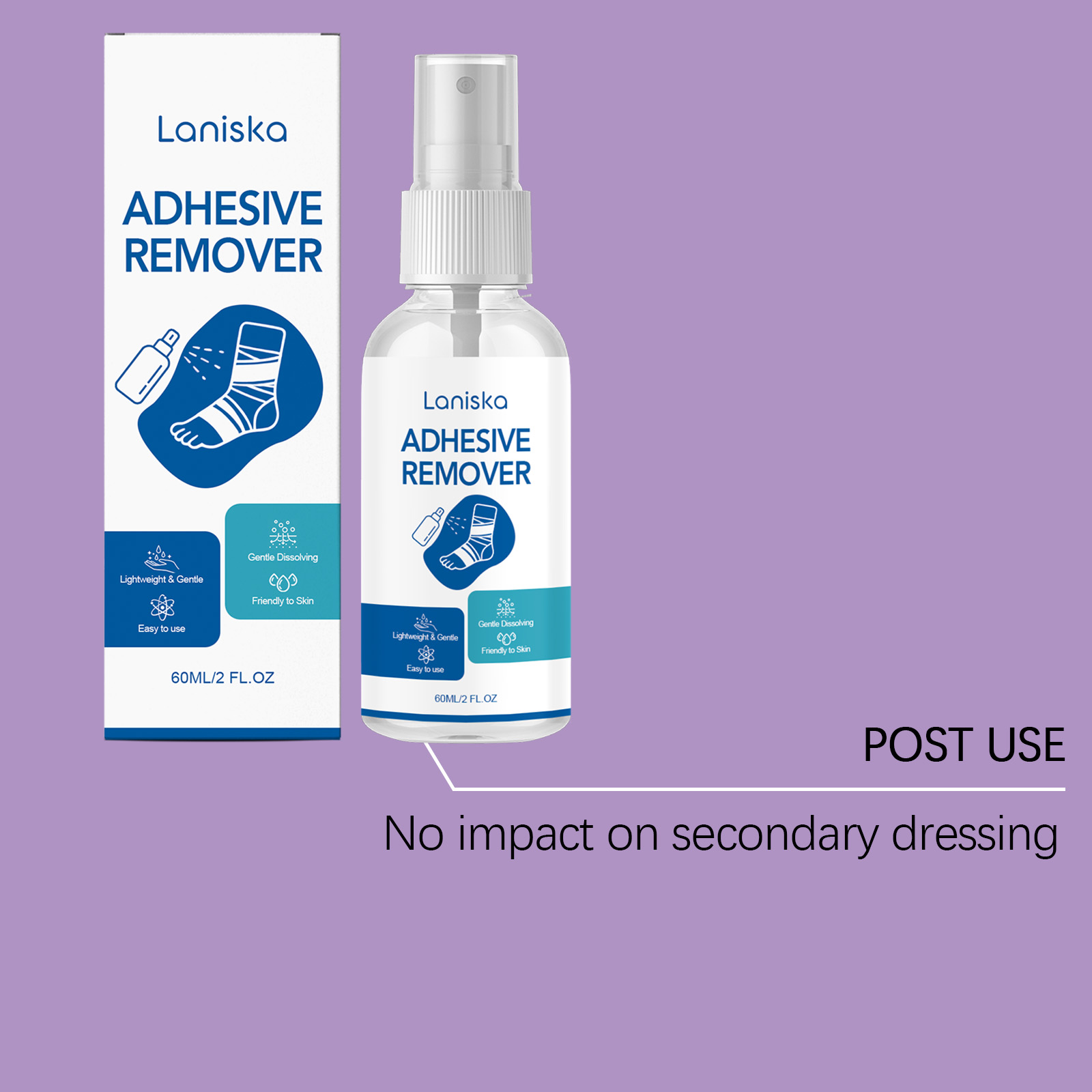 Adhesive Remover Spray Skin Ta - Glue Stick Pack ulasan dan harga
